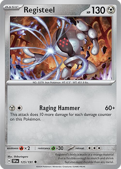 Registeel (125/191) [Scarlet & Violet: Surging Sparks] | Event Horizon Hobbies CA