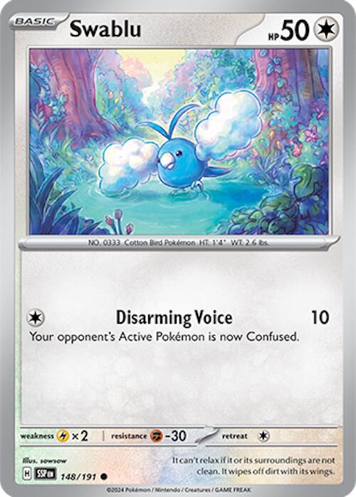 Swablu (148/191) [Scarlet & Violet: Surging Sparks] | Event Horizon Hobbies CA