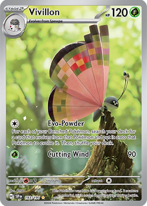 Vivillon (193/191) [Scarlet & Violet: Surging Sparks] | Event Horizon Hobbies CA