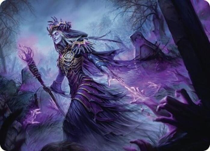 Zul Ashur, Lich Lord Art Card (10/54) [Foundations Art Series] | Event Horizon Hobbies CA