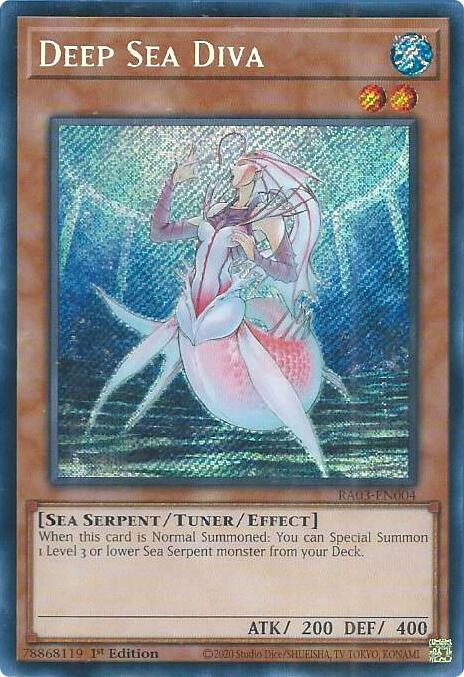 Deep Sea Diva (Secret Rare) [RA03-EN004] Secret Rare | Event Horizon Hobbies CA