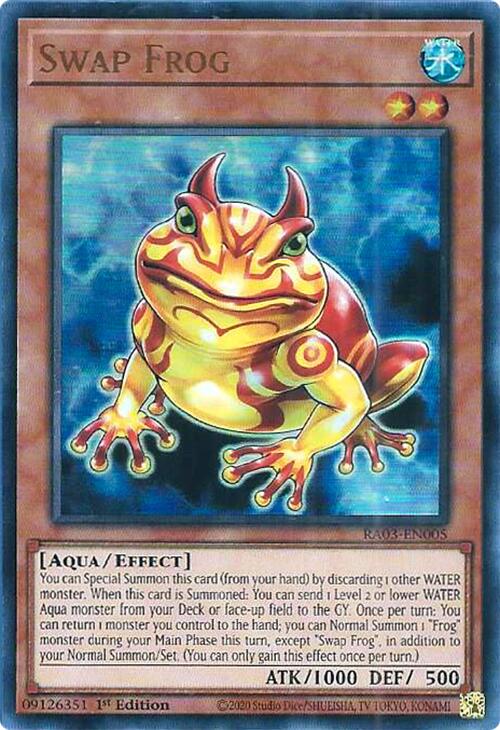 Swap Frog (UR) [RA03-EN005] Ultra Rare | Event Horizon Hobbies CA