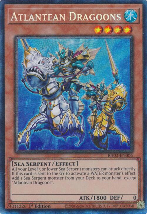 Atlantean Dragoons (CR) [RA03-EN006] Prismatic Collector's Rare | Event Horizon Hobbies CA