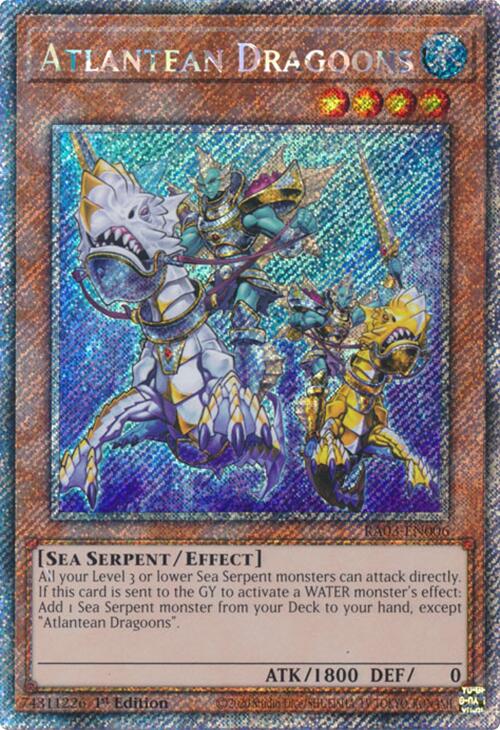 Atlantean Dragoons (Platinum Secret Rare) [RA03-EN006] Platinum Secret Rare | Event Horizon Hobbies CA