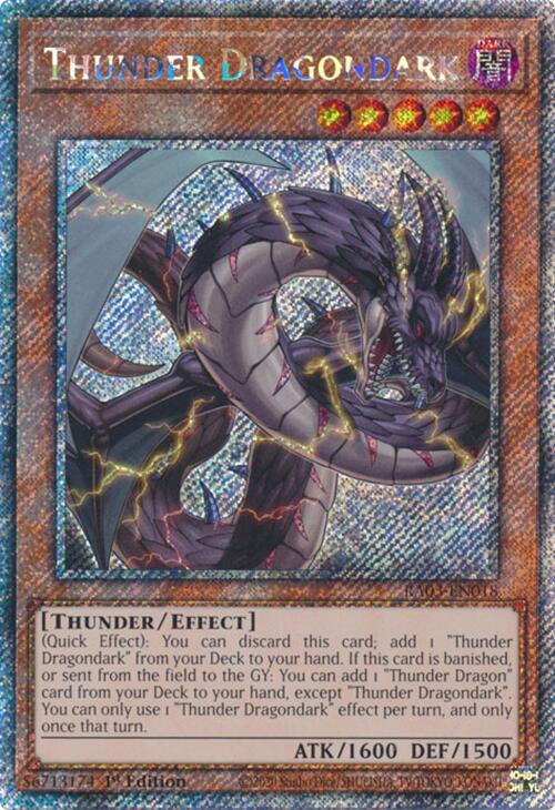 Thunder Dragondark (Platinum Secret Rare) [RA03-EN018] Platinum Secret Rare | Event Horizon Hobbies CA