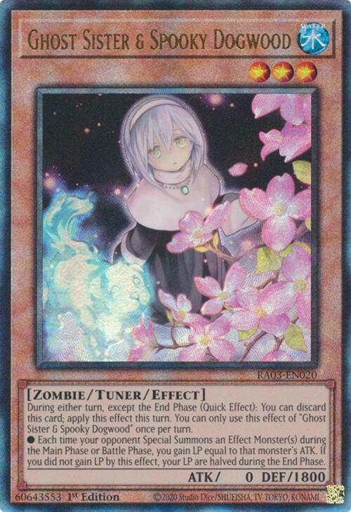 Ghost Sister & Spooky Dogwood (UTR) [RA03-EN020] Prismatic Ultimate Rare | Event Horizon Hobbies CA