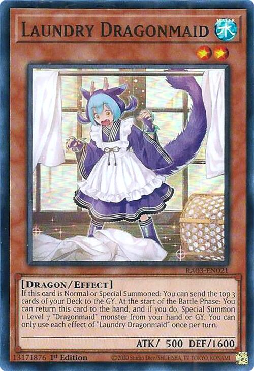 Laundry Dragonmaid [RA03-EN021] Super Rare | Event Horizon Hobbies CA