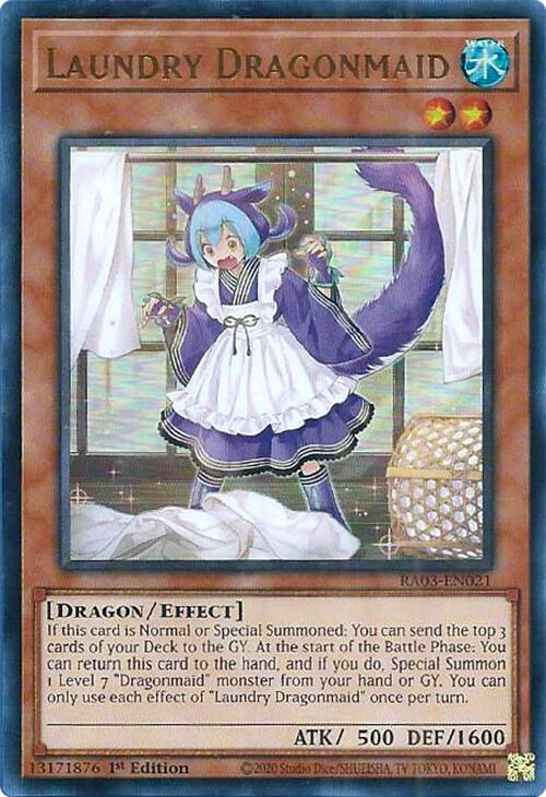 Laundry Dragonmaid (UR) [RA03-EN021] Ultra Rare | Event Horizon Hobbies CA