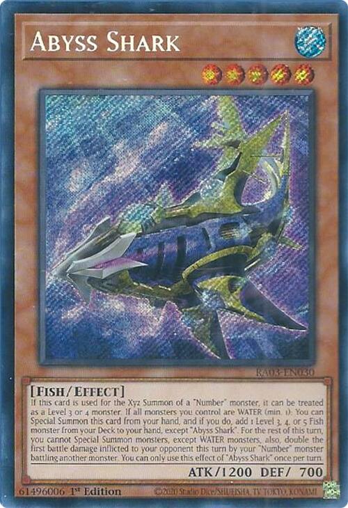 Abyss Shark (Secret Rare) [RA03-EN030] Secret Rare | Event Horizon Hobbies CA