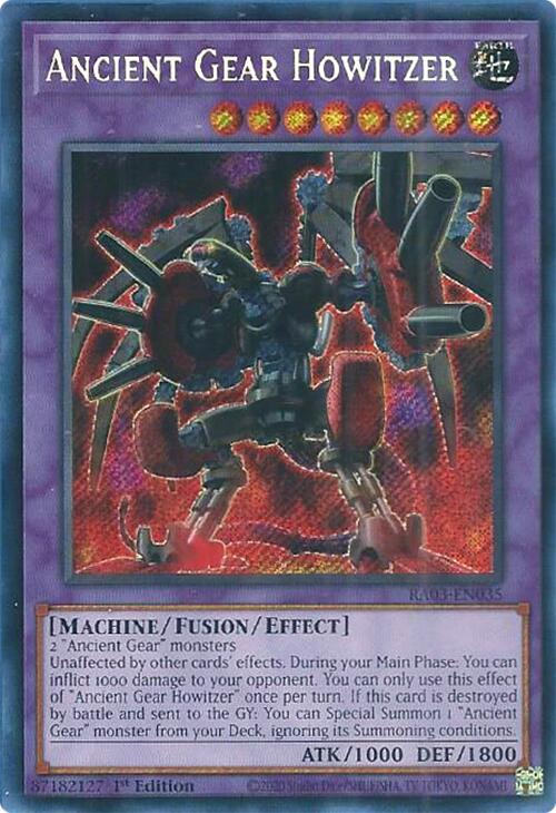 Ancient Gear Howitzer (Secret Rare) [RA03-EN035] Secret Rare | Event Horizon Hobbies CA