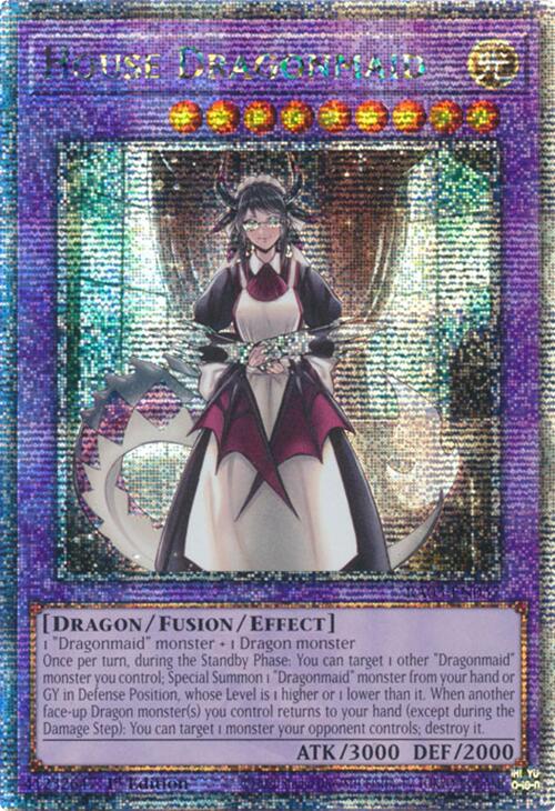 House Dragonmaid (Quarter Century Secret Rare) [RA03-EN037] Quarter Century Secret Rare | Event Horizon Hobbies CA