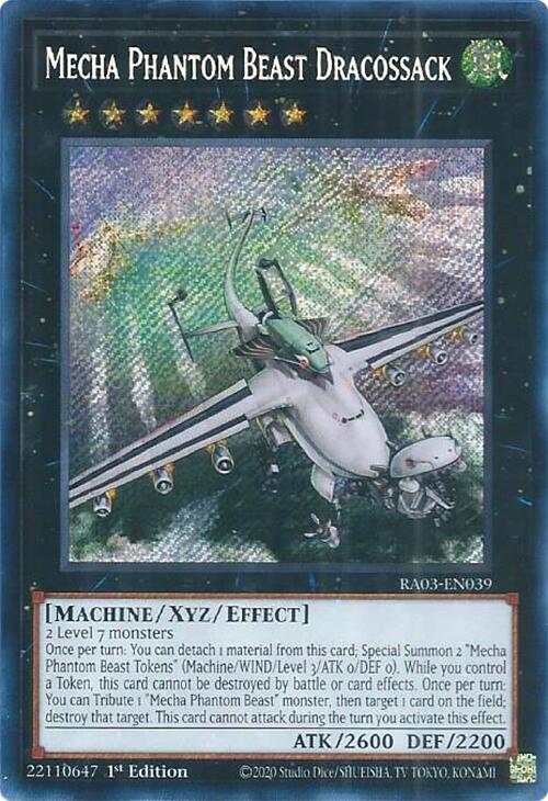 Mecha Phantom Beast Dracossack (Secret Rare) [RA03-EN039] Secret Rare | Event Horizon Hobbies CA