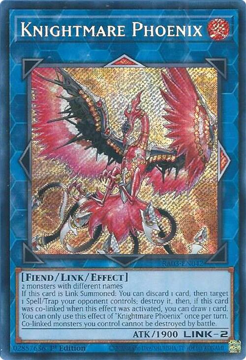 Knightmare Phoenix (Secret Rare) [RA03-EN042] Secret Rare | Event Horizon Hobbies CA