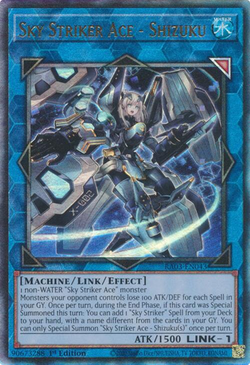 Sky Striker Ace - Shizuku (UTR) [RA03-EN043] Prismatic Ultimate Rare | Event Horizon Hobbies CA