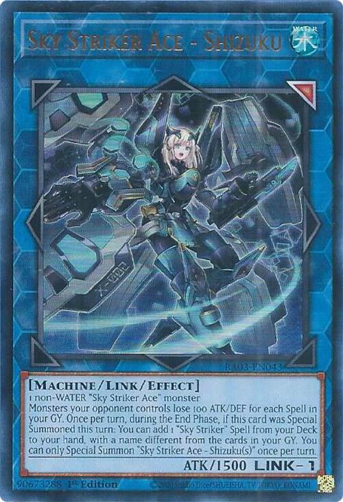 Sky Striker Ace - Shizuku (UR) [RA03-EN043] Ultra Rare | Event Horizon Hobbies CA