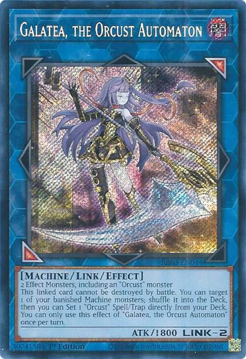 Galatea, the Orcust Automaton (Secret Rare) [RA03-EN044] Secret Rare | Event Horizon Hobbies CA