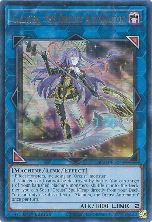 Galatea, the Orcust Automaton (UR) [RA03-EN044] Ultra Rare | Event Horizon Hobbies CA