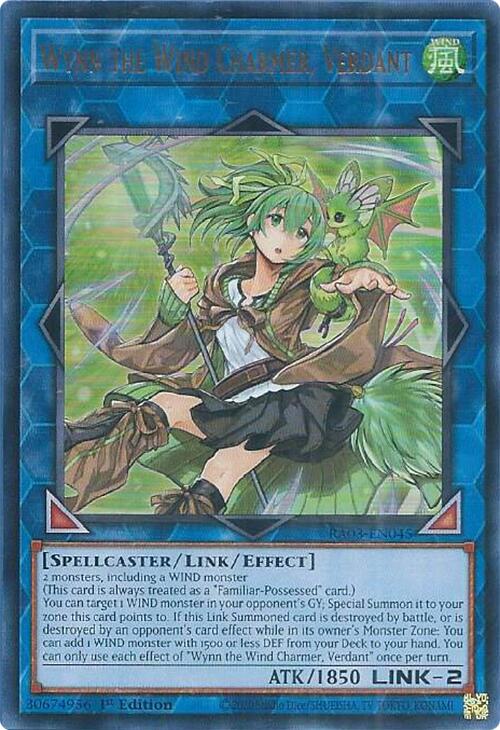 Wynn the Wind Charmer, Verdant (UR) [RA03-EN045] Ultra Rare | Event Horizon Hobbies CA