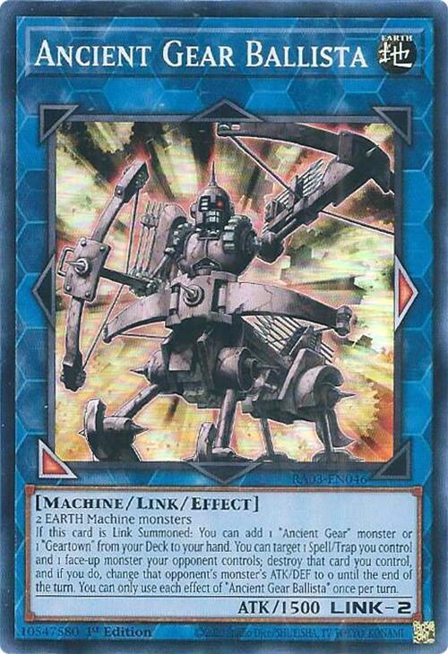 Ancient Gear Ballista [RA03-EN046] Super Rare | Event Horizon Hobbies CA