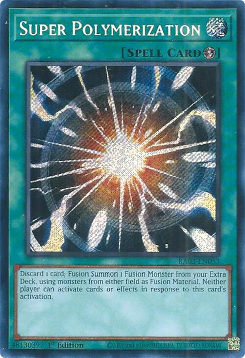 Super Polymerization (Secret Rare) [RA03-EN053] Secret Rare | Event Horizon Hobbies CA