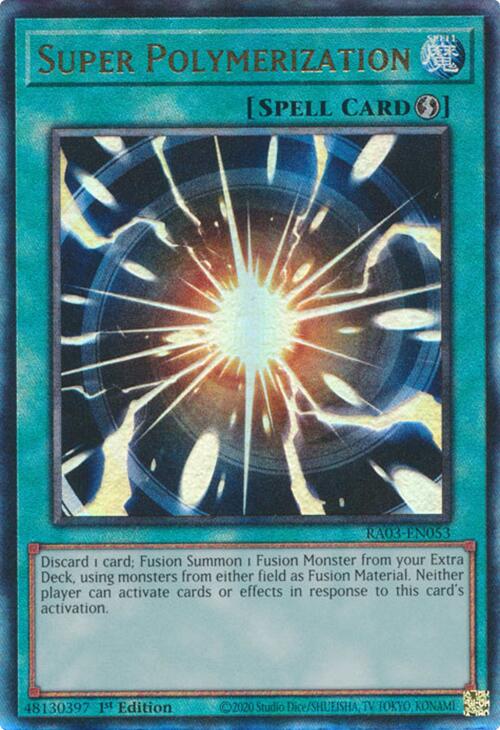 Super Polymerization (UTR) [RA03-EN053] Prismatic Ultimate Rare | Event Horizon Hobbies CA