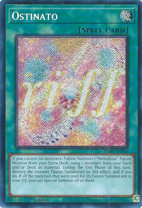 Ostinato (Secret Rare) [RA03-EN064] Secret Rare | Event Horizon Hobbies CA