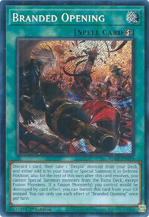 Branded Opening (Secret Rare) [RA03-EN070] Secret Rare | Event Horizon Hobbies CA