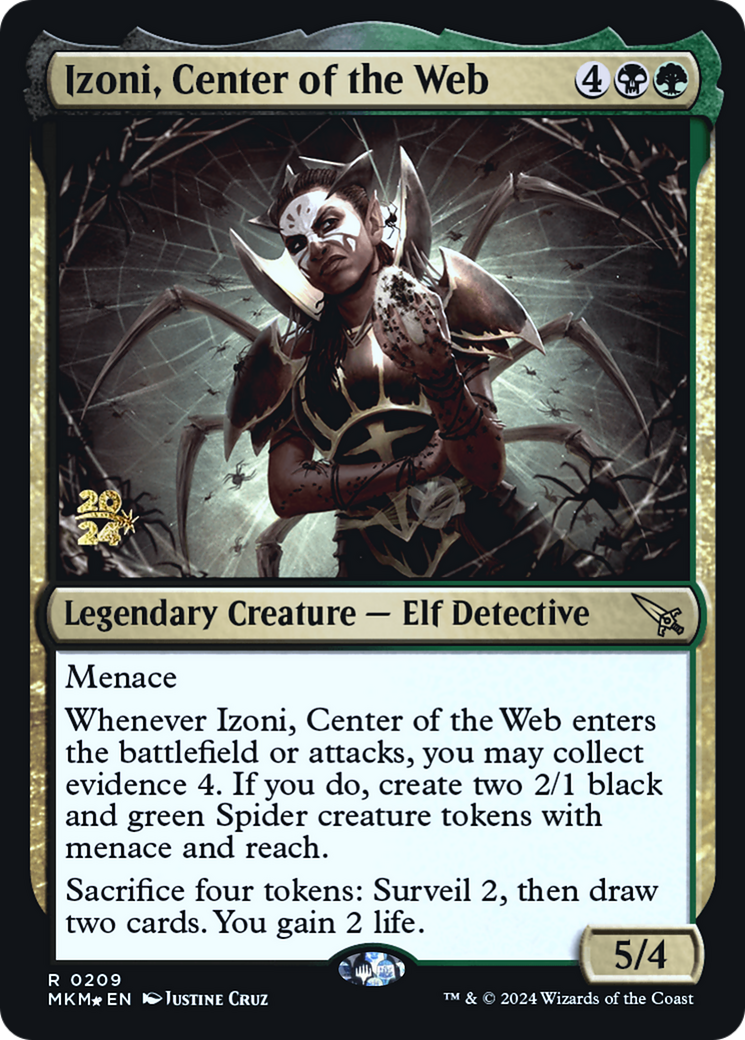 Izoni, Center of the Web [Murders at Karlov Manor Prerelease Promos] | Event Horizon Hobbies CA