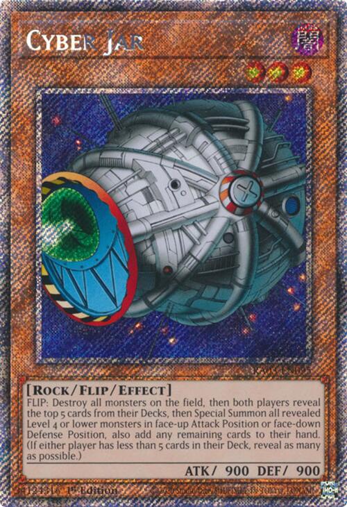 Cyber Jar (Platinum Secret Rare) [RA03-EN095] Platinum Secret Rare | Event Horizon Hobbies CA