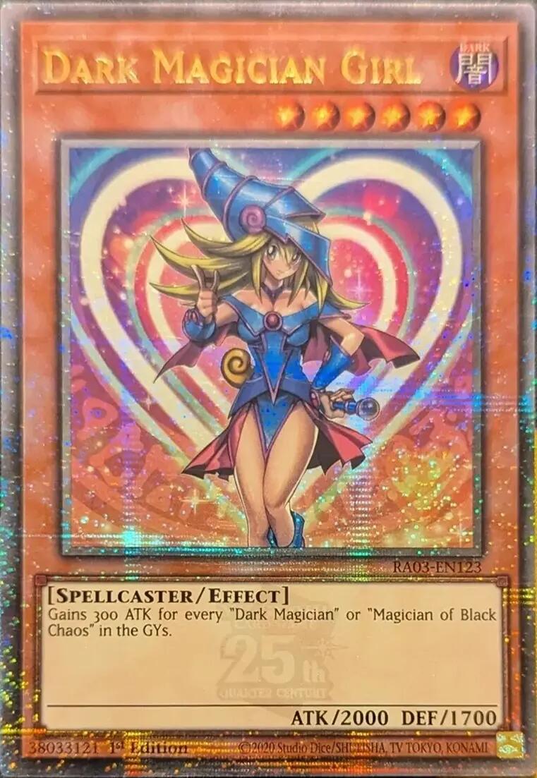 Dark Magician Girl (Quarter Century Secret Rare) [RA03-EN123] Quarter Century Secret Rare | Event Horizon Hobbies CA