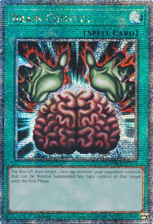 Brain Control (Quarter Century Secret Rare) [RA03-EN154] Quarter Century Secret Rare | Event Horizon Hobbies CA