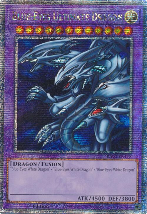 Blue-Eyes Ultimate Dragon (Quarter Century Secret Rare) [RA03-EN178] Quarter Century Secret Rare | Event Horizon Hobbies CA