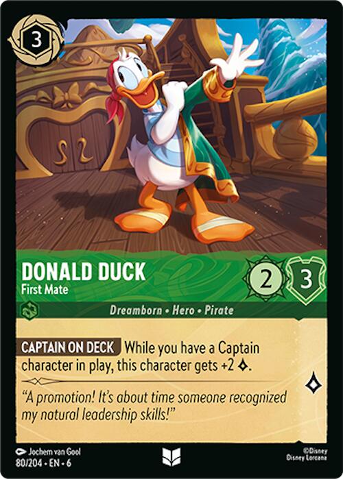 Donald Duck - First Mate (80/204) [Azurite Sea]