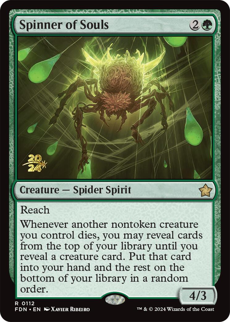 Spinner of Souls [Foundations Prerelease Promos] | Event Horizon Hobbies CA