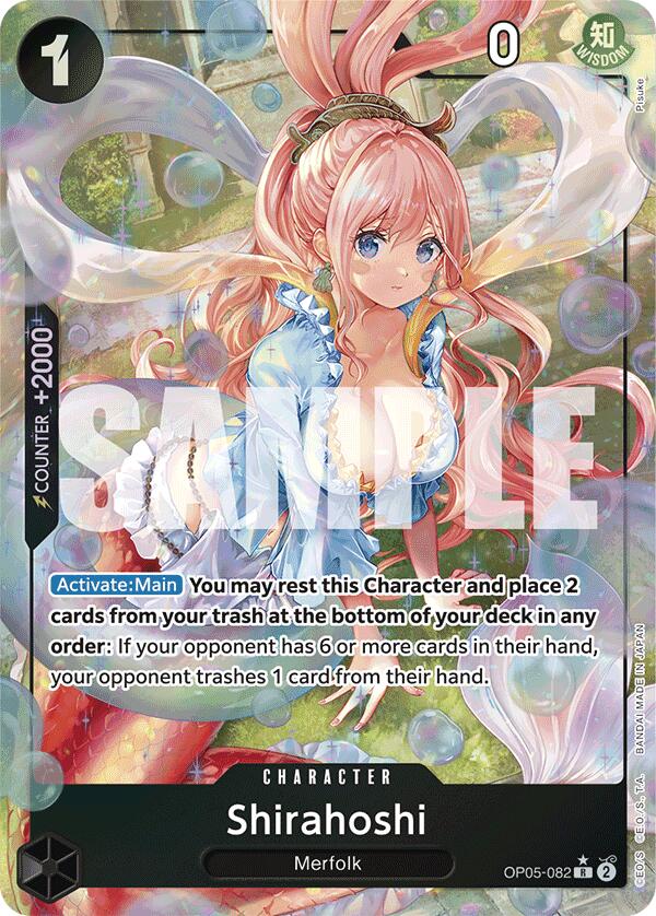 Shirahoshi (OP05-082) (Alternate Art) [Premium Booster -The Best-] | Event Horizon Hobbies CA