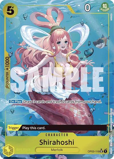 Shirahoshi (OP03-116) (Full Art) [Premium Booster -The Best-] | Event Horizon Hobbies CA