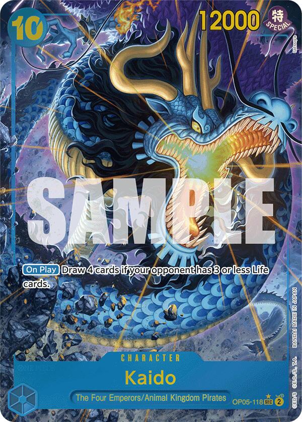 Kaido (OP05-118) (Alternate Art) [Premium Booster -The Best-] | Event Horizon Hobbies CA