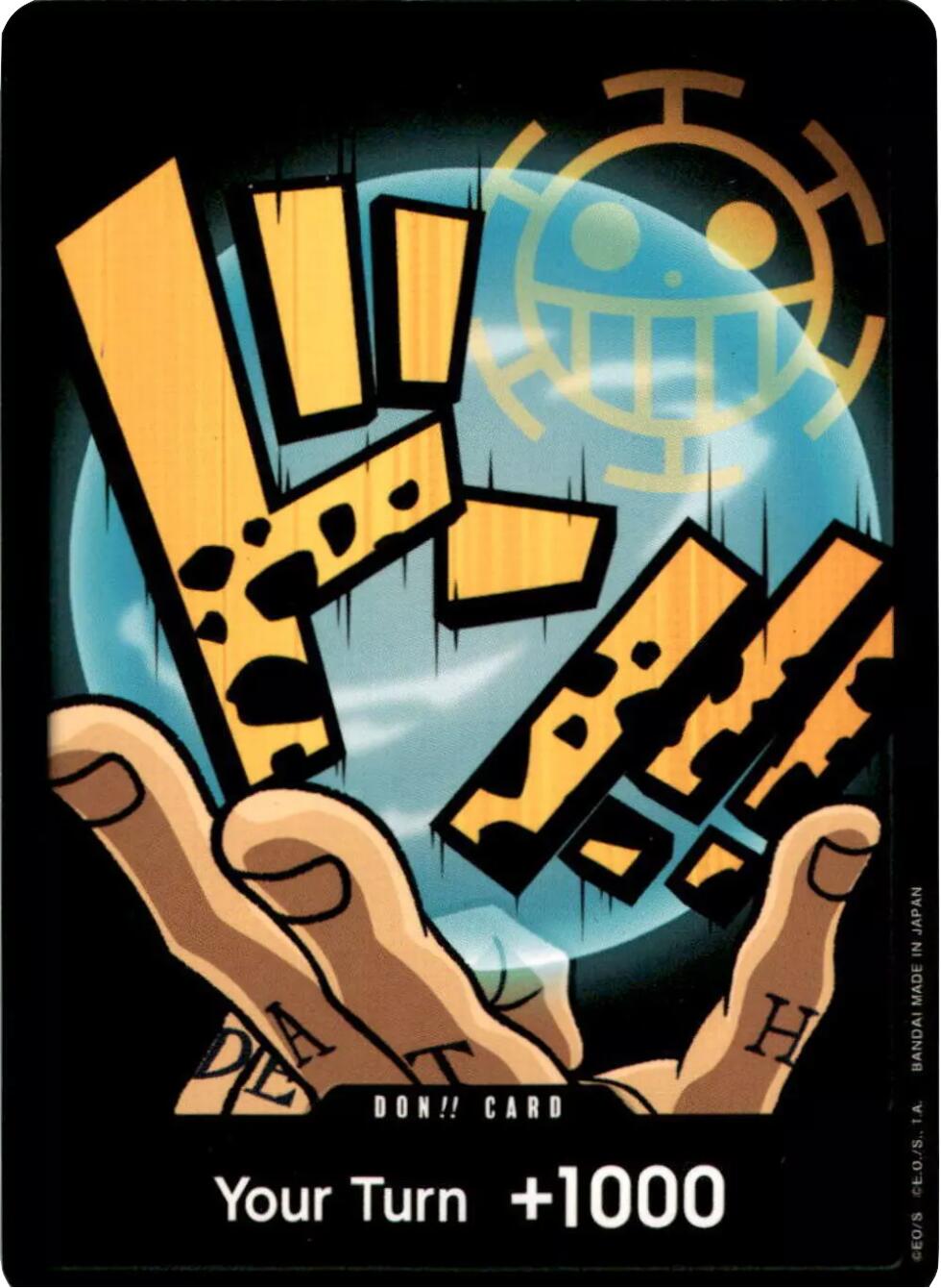 DON!! Card (Trafalgar Law) [Premium Booster -The Best-] | Event Horizon Hobbies CA