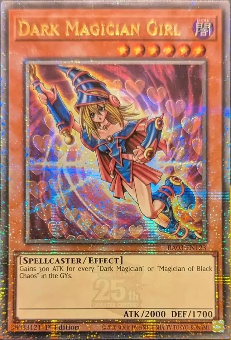 Dark Magician Girl (Quarter Century Secret Rare) (C) [RA03-EN123] Quarter Century Secret Rare | Event Horizon Hobbies CA