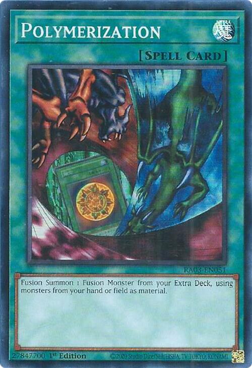 Polymerization (Alternate Art) [RA03-EN051] Super Rare | Event Horizon Hobbies CA