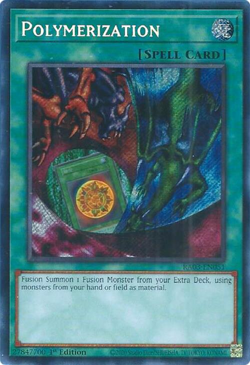 Polymerization (Alternate Art) (Secret Rare) [RA03-EN051] Secret Rare | Event Horizon Hobbies CA