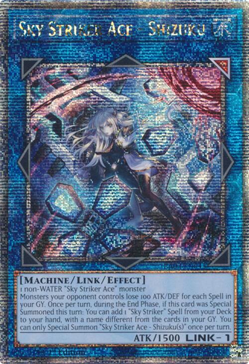 Sky Striker Ace - Shizuku (Alternate Art) (Quarter Century Secret Rare) [RA03-EN043] Quarter Century Secret Rare | Event Horizon Hobbies CA