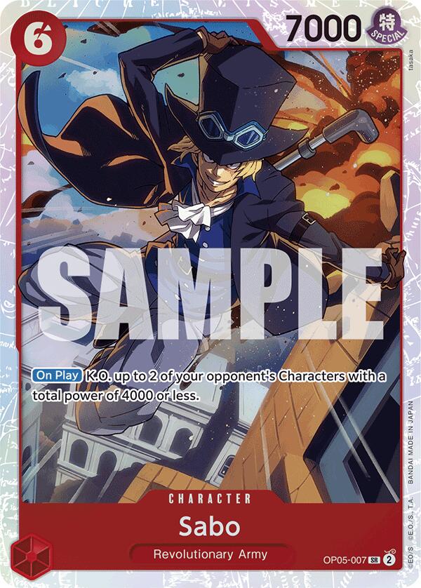 Sabo (OP05-007) (Reprint) [Premium Booster -The Best-] | Event Horizon Hobbies CA