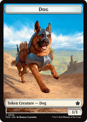 Dog // Beast (0033) Double-Sided Token [Foundations Tokens] | Event Horizon Hobbies CA