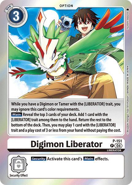 Digimon Liberator [P-151] (Reprint) [Special Limited Set] | Event Horizon Hobbies CA