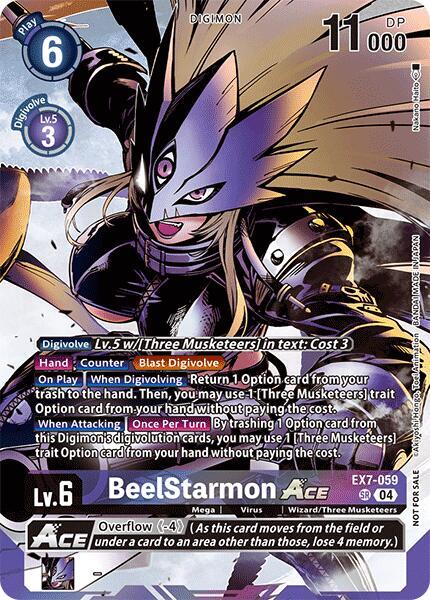 BeelStarmon ACE [EX7-059] (Alternate Art) (Box Topper) [Special Limited Set] | Event Horizon Hobbies CA