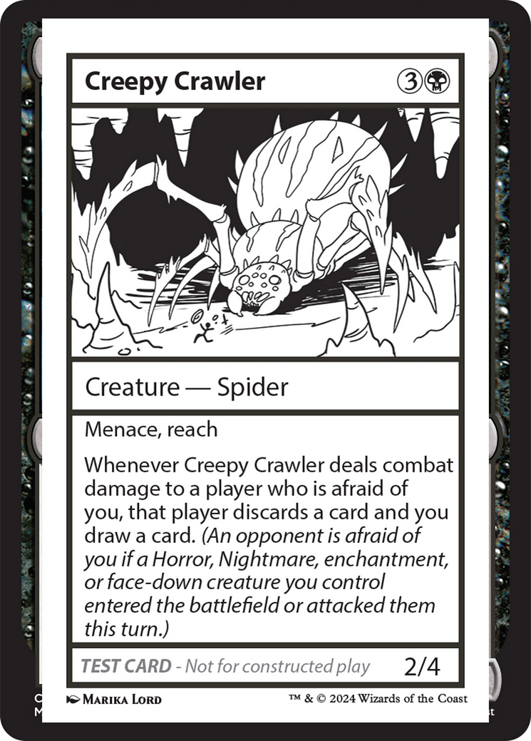 Creepy Crawler [Mystery Booster 2 Playtest Cards] | Event Horizon Hobbies CA