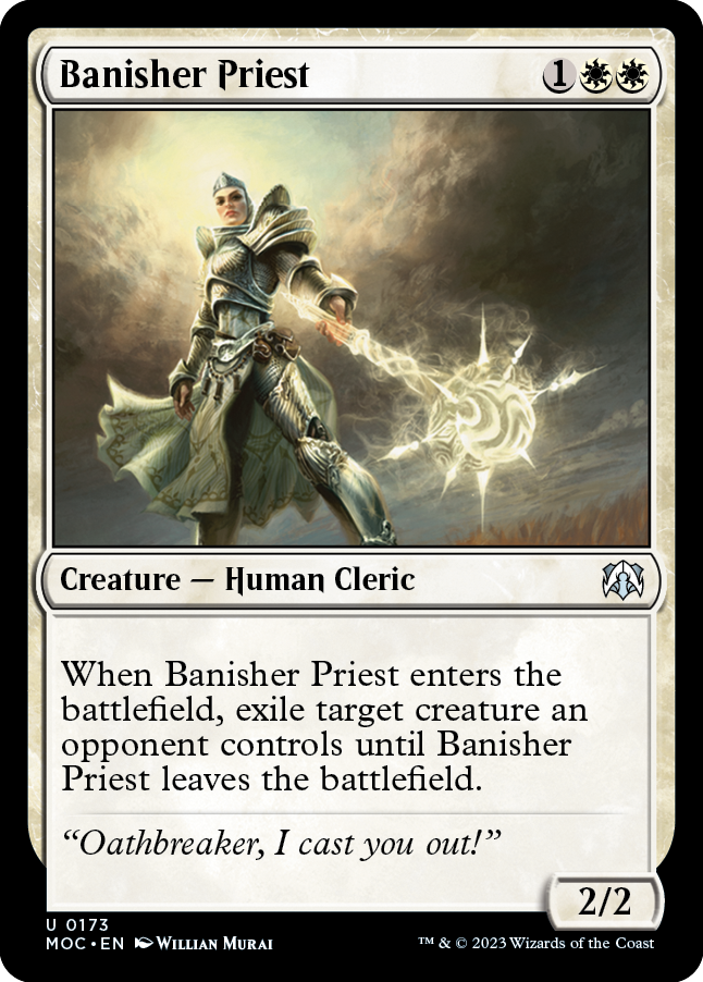 Banisher Priest [March of the Machine Commander] | Event Horizon Hobbies CA