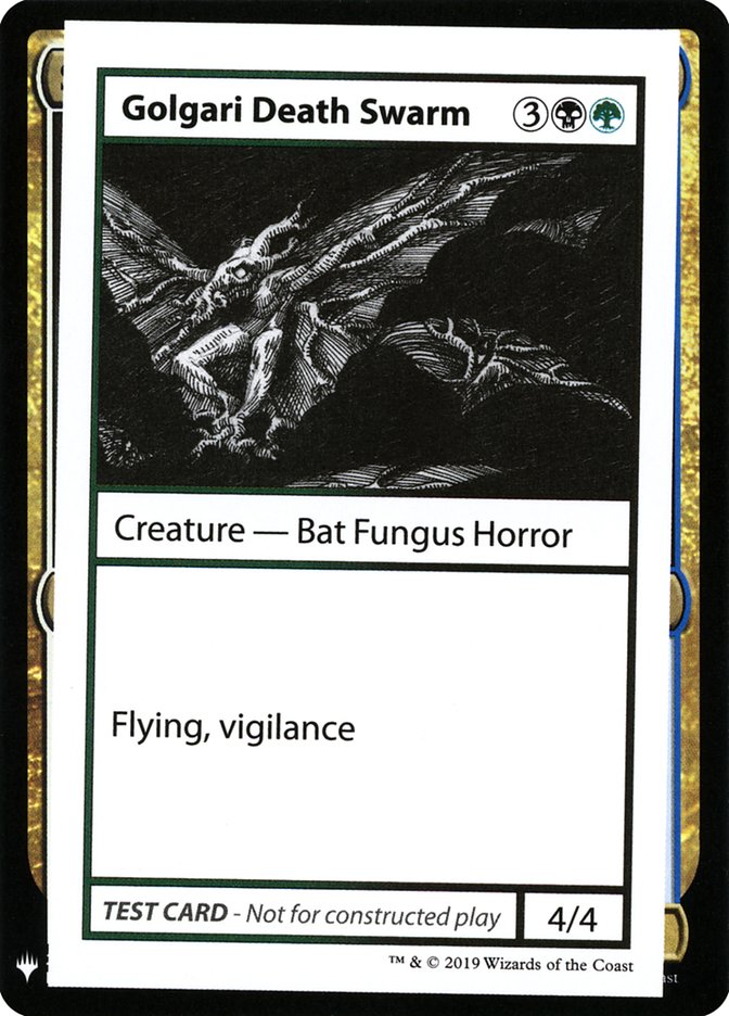 Golgari Death Swarm [Mystery Booster Playtest Cards] | Event Horizon Hobbies CA