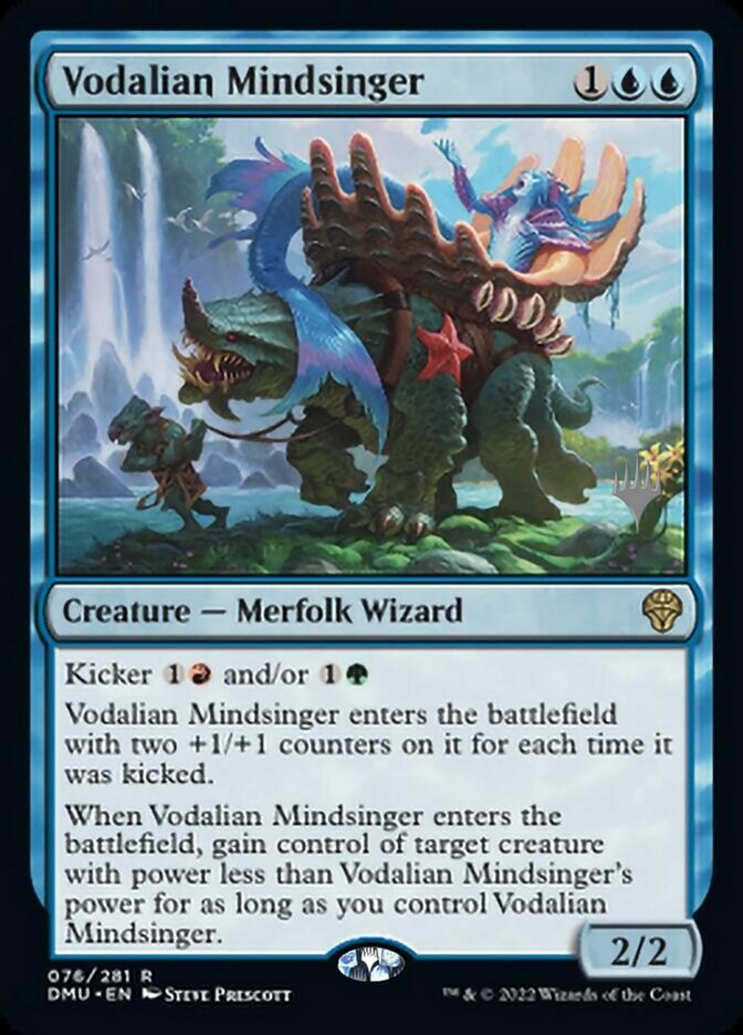 Vodalian Mindsinger (Promo Pack) [Dominaria United Promos] | Event Horizon Hobbies CA